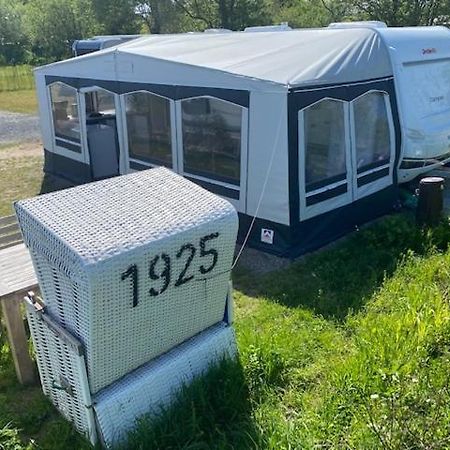 Wohnwagenvermietung Camping-Sylt / Morsum Exteriör bild