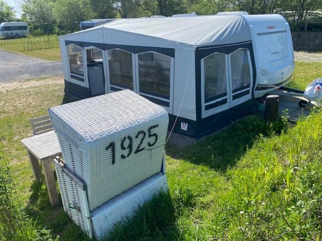 Wohnwagenvermietung Camping-Sylt / Morsum Exteriör bild