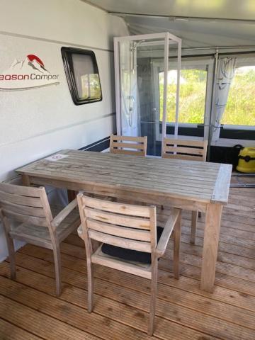 Wohnwagenvermietung Camping-Sylt / Morsum Exteriör bild