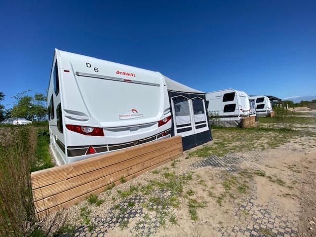 Wohnwagenvermietung Camping-Sylt / Morsum Exteriör bild