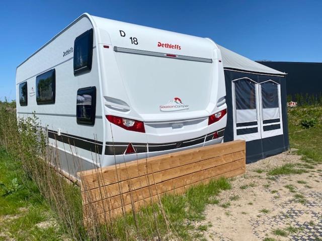 Wohnwagenvermietung Camping-Sylt / Morsum Exteriör bild
