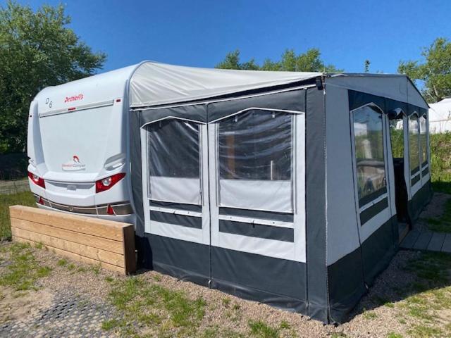 Wohnwagenvermietung Camping-Sylt / Morsum Exteriör bild